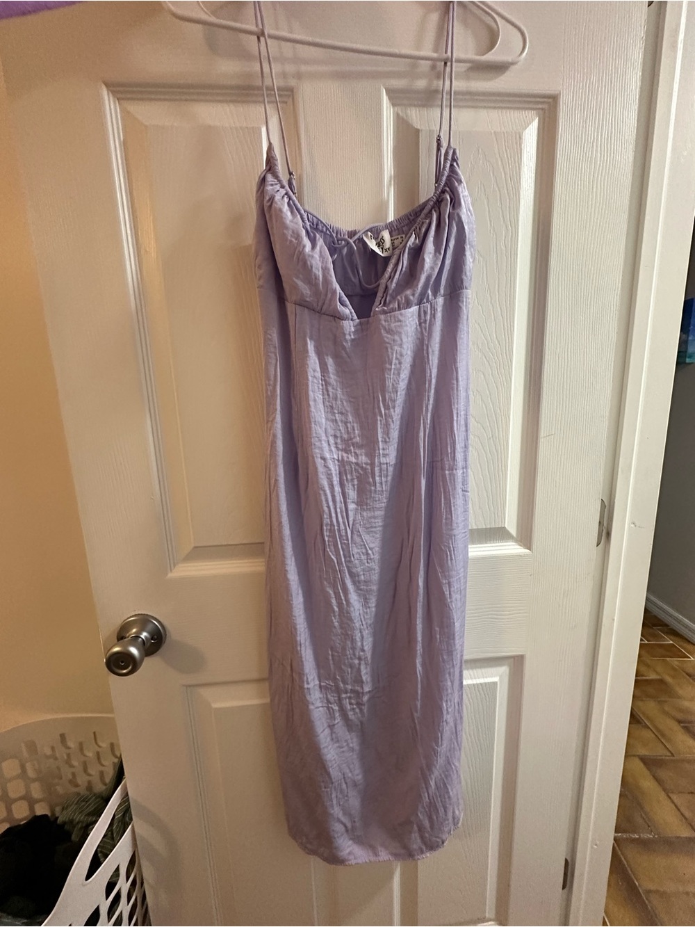 Princess Polly Lavender Slip Dress with Adjustable Spaghetti Straps